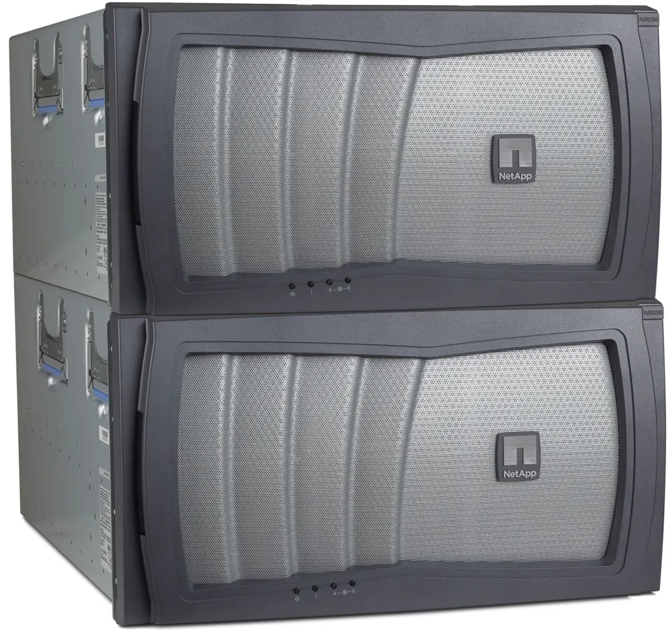 Front view of a NetApp FAS6240 storage controller